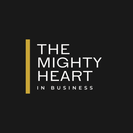 THE MIGHTY HEART IN BUSINESS - Logo